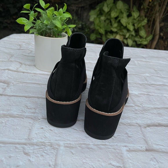Eileen Fisher Lark wedge heel booties women’s size 5.5 - Picture 8 of 11